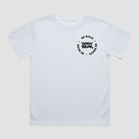 Long Hair Don't Care White T-Shirt